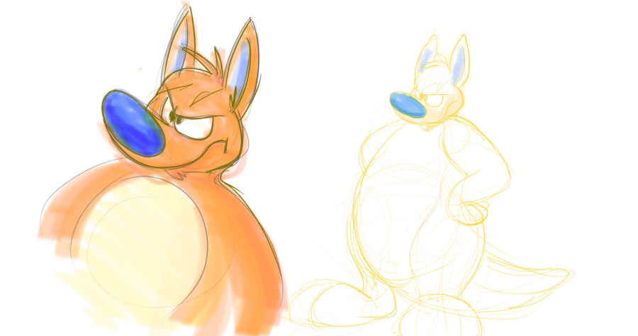 Early sketches by Will Mofield