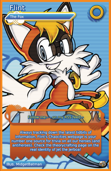 Sonic Con UK 2025 trading card